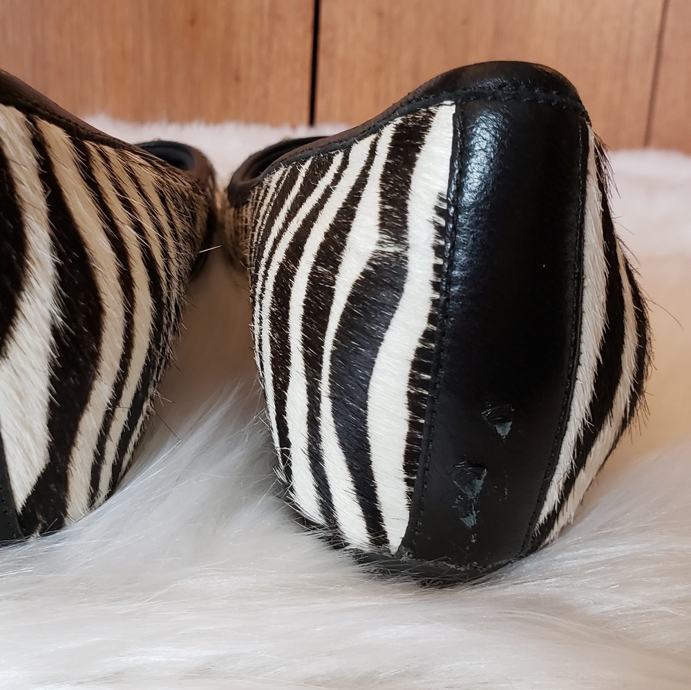 Rockport Total Motion Zebra Print Hidden Wedge 7.5 - image 7